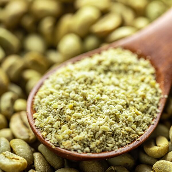 Cápsulas Earthborn Elements extracto concentrado frijol café verde