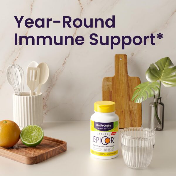 Cápsulas vegetales EpiCor 500 mg