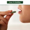Cápsulas fáciles de tragar espirulina NutrinPro 240 unidades