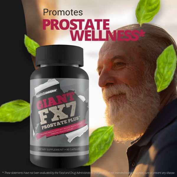 Cápsulas Giant FX7 Prostate Plus para salud masculina