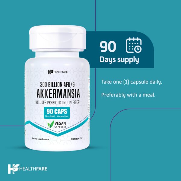 Cápsulas Healthfare veganas sin gluten y no GMO para intestino