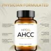 Capsulas HPD Rx AHCC con hongos shiitake para salud inmunitaria prolongada
