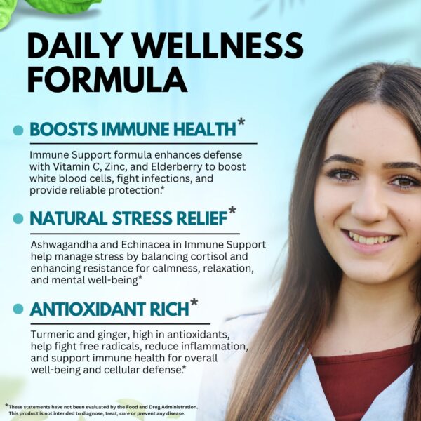 Version 1.0.0 Cápsulas inmune 8 en 1 saúco cúrcuma vitamina C D zinc