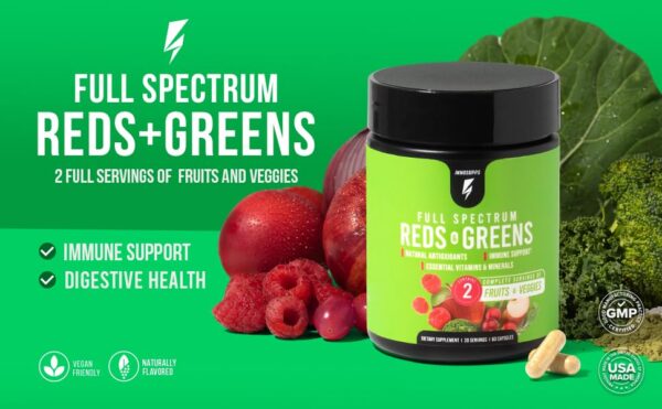 Cápsulas InnoSupps para salud inmune y digestiva