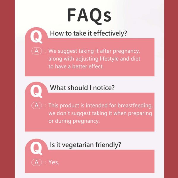 Cápsulas para lactancia post embarazo BHK's 60 unidades