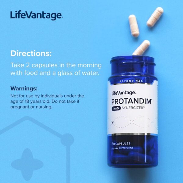 Cápsulas LifeVantage Protandim para salud celular y energía