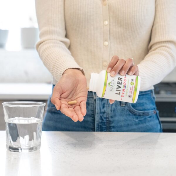 Cápsulas Liver Syn3rgy para salud hepática y desintoxicación