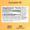 Version 1.0.0 Frasco cerrado suplemento Jarrow Formulas Curcumin 95