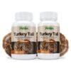 Cápsulas marrón de hongo cola de pavo orgánico Parker Naturals
