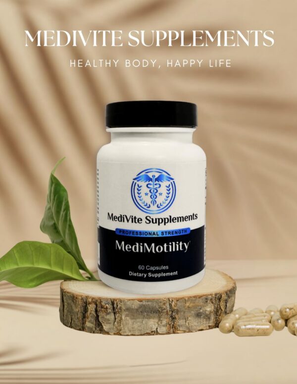 Cápsulas MediMotility para digestión y relajación intestinal