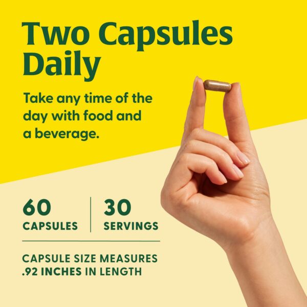 Cápsulas MegaFood Maitake con beta glucanos para sistema inmune