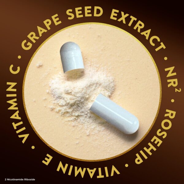 Cápsulas para mejorar la producción de colágeno y reparación celular