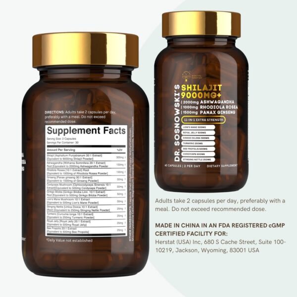 Cápsulas para mejorar la calidad del sueño y fortalecer sistema inmune