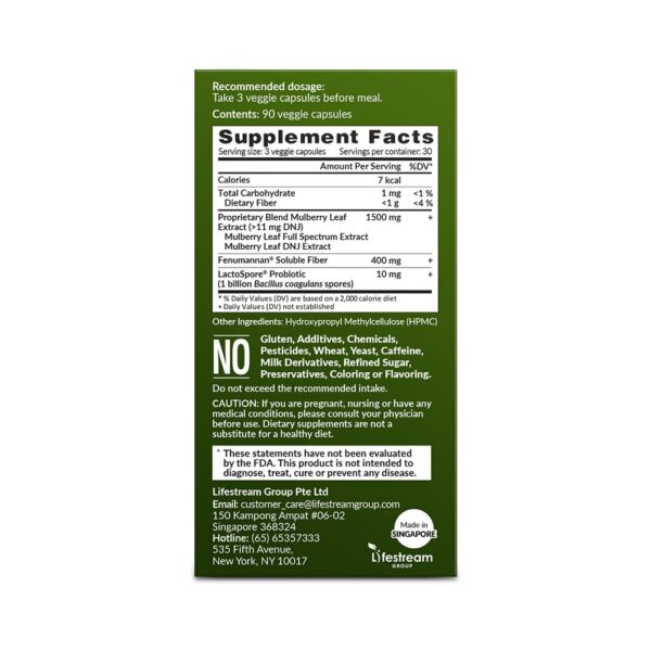 Version 1.0.0 Cápsulas Mulbiotic vegetarianas y no-GMO