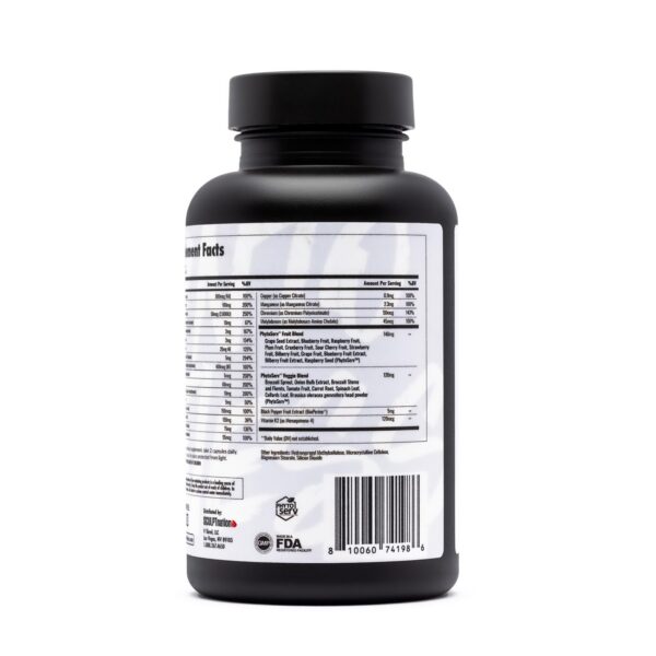 Cápsulas multivitaminas Sculpt Nation para salud diaria