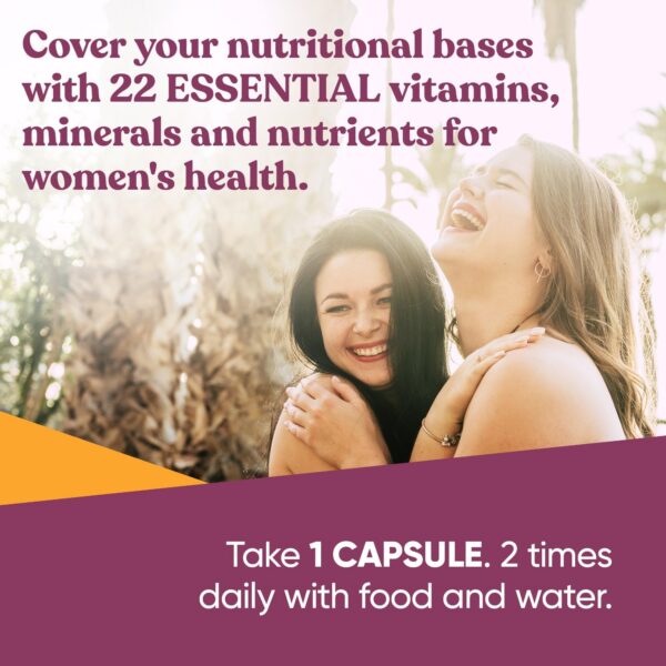Cápsulas multivitamínico Next Gen para mujeres suplementos diarios