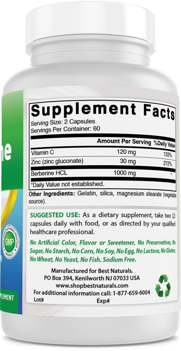 Cápsulas naturales de Gymnema y Berberina para bienestar