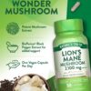 Cápsulas naturales de Lion's Mane para bienestar diario