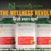 Cápsulas Nature's Push para salud corazón y digestión natural