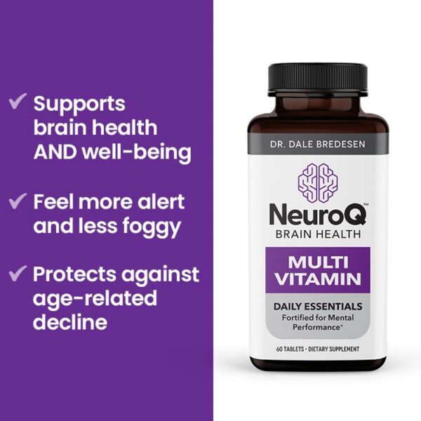 Cápsulas NeuroQ Daily Essentials vitaminas para bienestar general