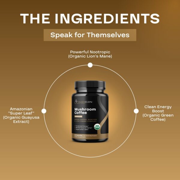 Cápsulas nootrópicas con antioxidantes naturales NEXGEN