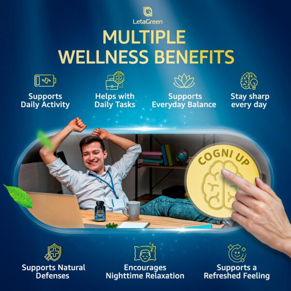 Cápsulas nootrópicos Melena de León LetaGreen