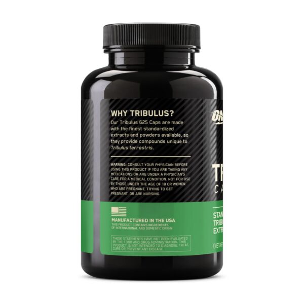 Cápsulas Optimum Nutrition Tribulus Terrestris 625 mg