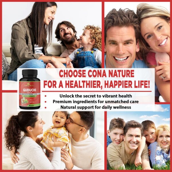 Cápsulas orgánicas para energía y salud Cona Nature