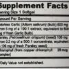 Cápsulas para salud ajo perejil Pure Healthland