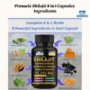 Capsulas PINNACLE SHILAJIT con mezcla de hierbas y superalimentos