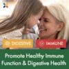 Cápsulas prebióticas y probióticas para salud digestiva PurBiotic