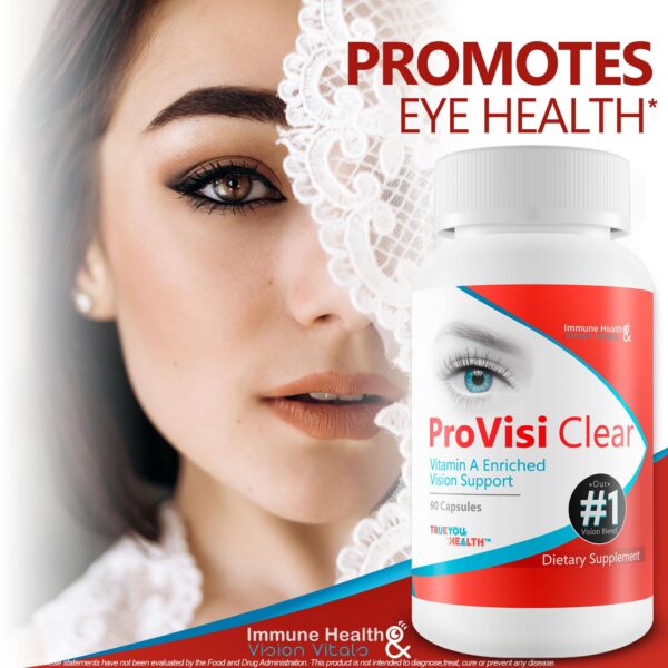 Cápsulas Pro VisiClear vitamina a soporte antioxidante