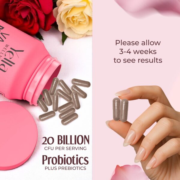 Version 1.0.0 Cápsulas probióticas con bioperina para mejor absorción YELLA WELLNESS