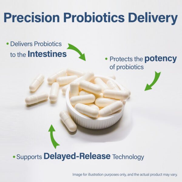 Cápsulas probióticas orgánicas sin lácteos, soya ni gluten