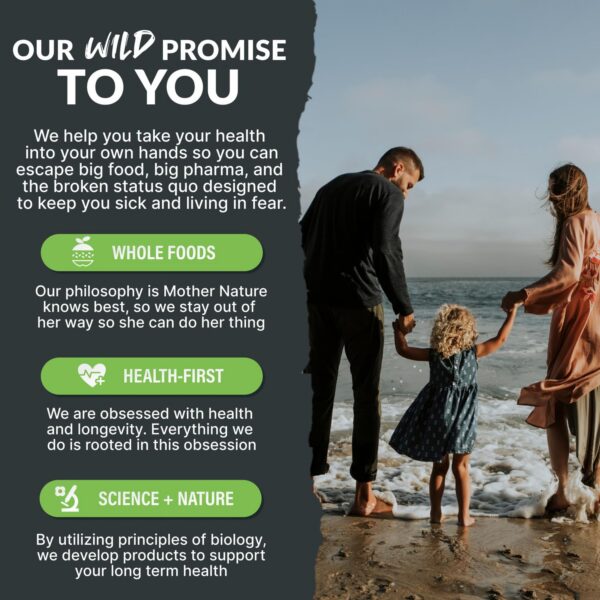 Cápsulas probióticas y prebióticas Wild Foods 20B UFC