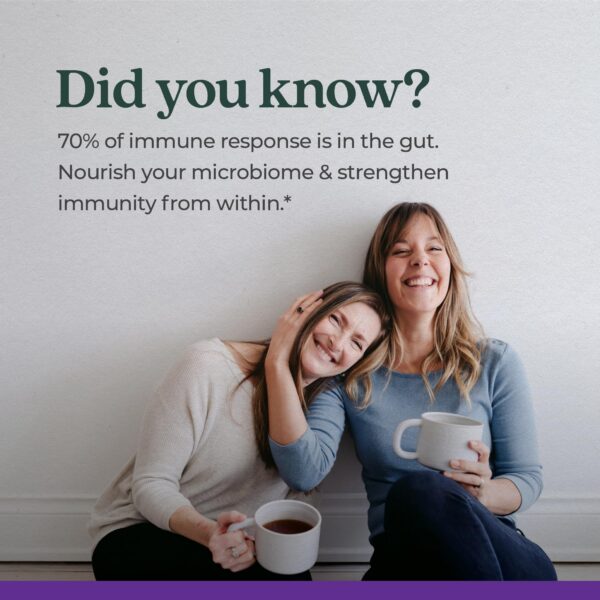 Cápsulas probiótico New Chapter para sistema inmunológico