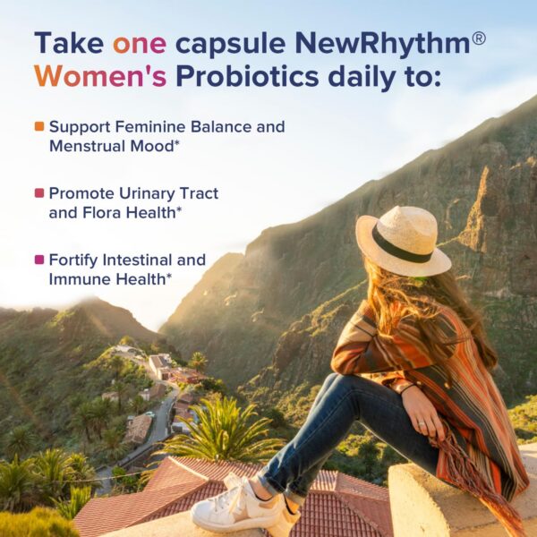 Capsulas probióticos NewRhythm para digestión y salud