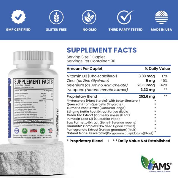 Cápsulas Prosta-Forte fáciles de tragar