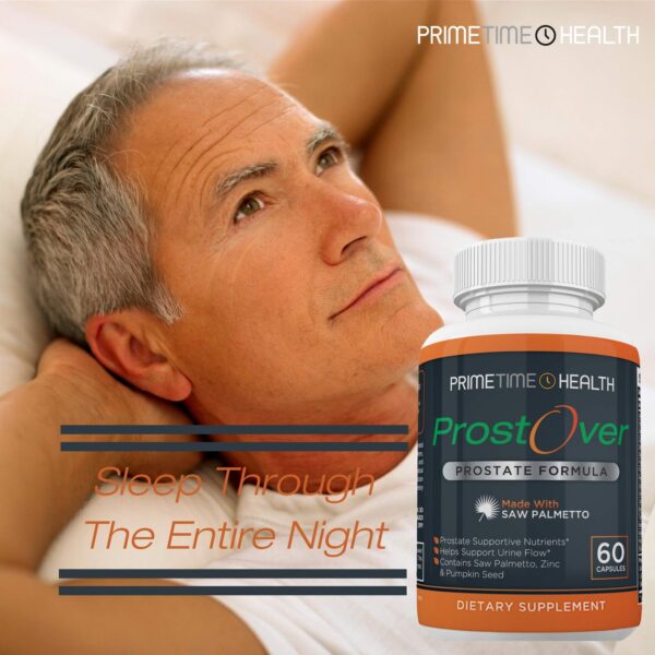 Cápsulas ProstOver para salud de la próstata