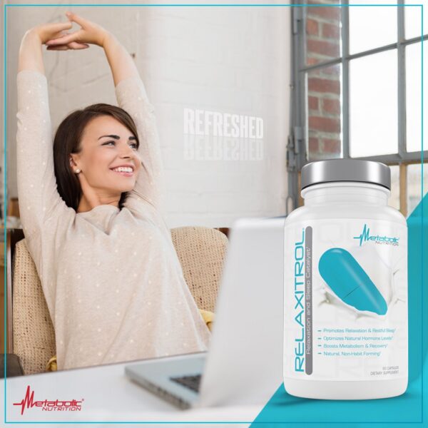 Cápsulas Relaxitrol para relajación y mejor sueño