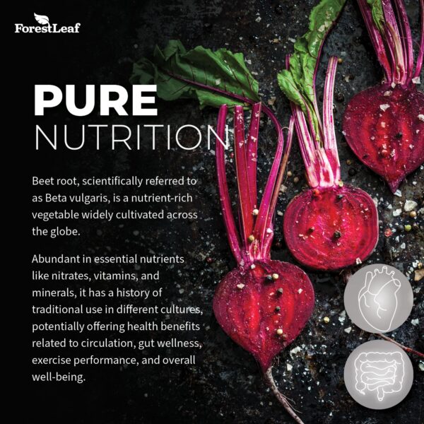 Version 1.0.0 Cápsulas de remolacha sin GMO y naturales