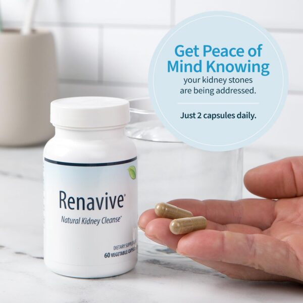Version 1.0.0 Cápsulas Renavive con ingredientes naturales para riñones