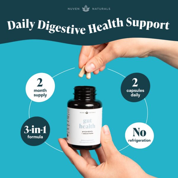 Version 1.0.0 Cápsulas salud digestiva y apoyo inmunológico Nuven Naturals