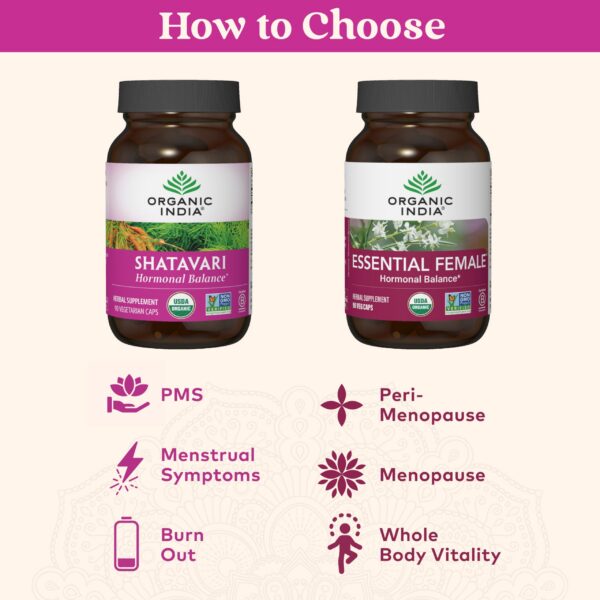 Cápsulas de Shatavari veganas sin gluten con certificación orgánica