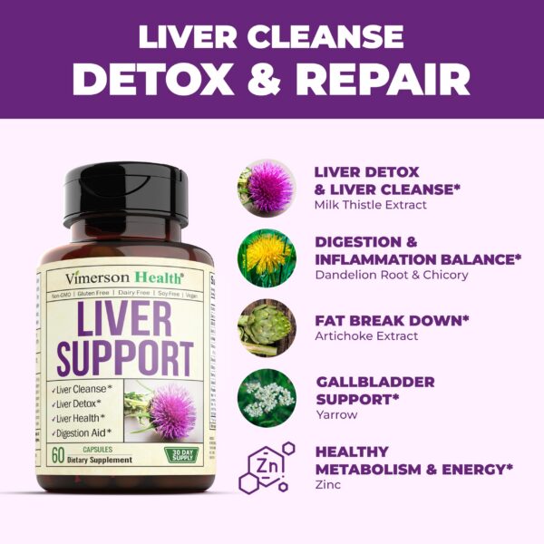 Cápsulas para soporte inmune y energía con cardo mariano