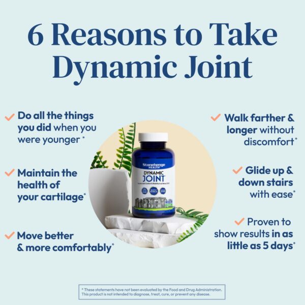 cápsulas stonehenge health dynamic joint supplement detalle