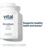 Cápsulas suplementarias Vital Nutrients Citrato de Estroncio veganas