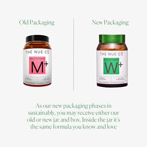 Cápsulas suplemento mujeres The Nue Co sin gluten