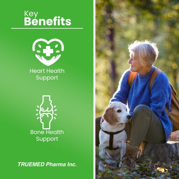 Cápsulas Truemed suplemento D3 K2 muy potentes