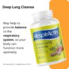 Capsulas veganas Deep Lung Cleanse para función pulmonar